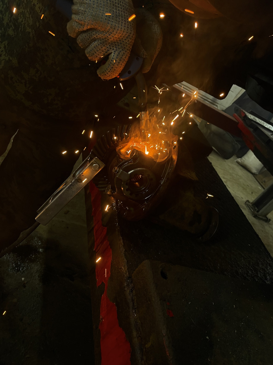 Заварка дифференциала) — Lada 210740, 1,6 л, 2007 года | тюнинг | DRIVE2