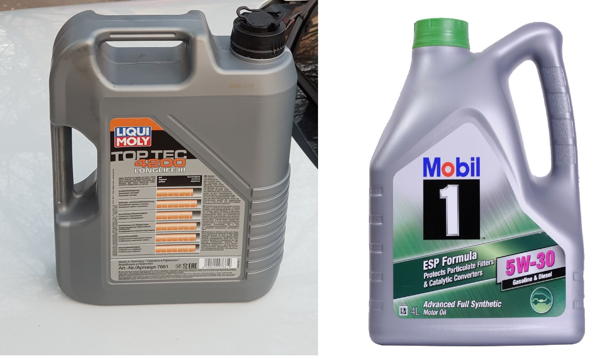 Mobil 1 vs liqui moly