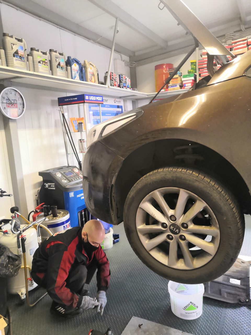 замена масла в АКПП \"Литрушка\" — KIA Cerato (3G), 2 л, 2017 года ...