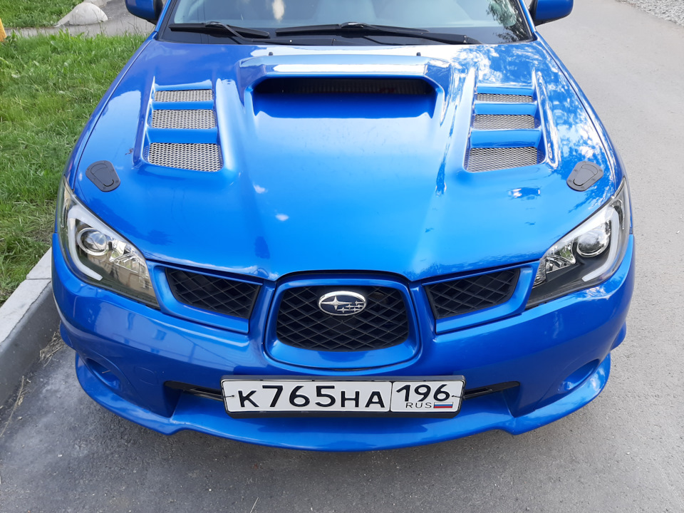 Замки капота — Subaru Impreza WRX (GD/GG), 2,5 л, 2006 года ...