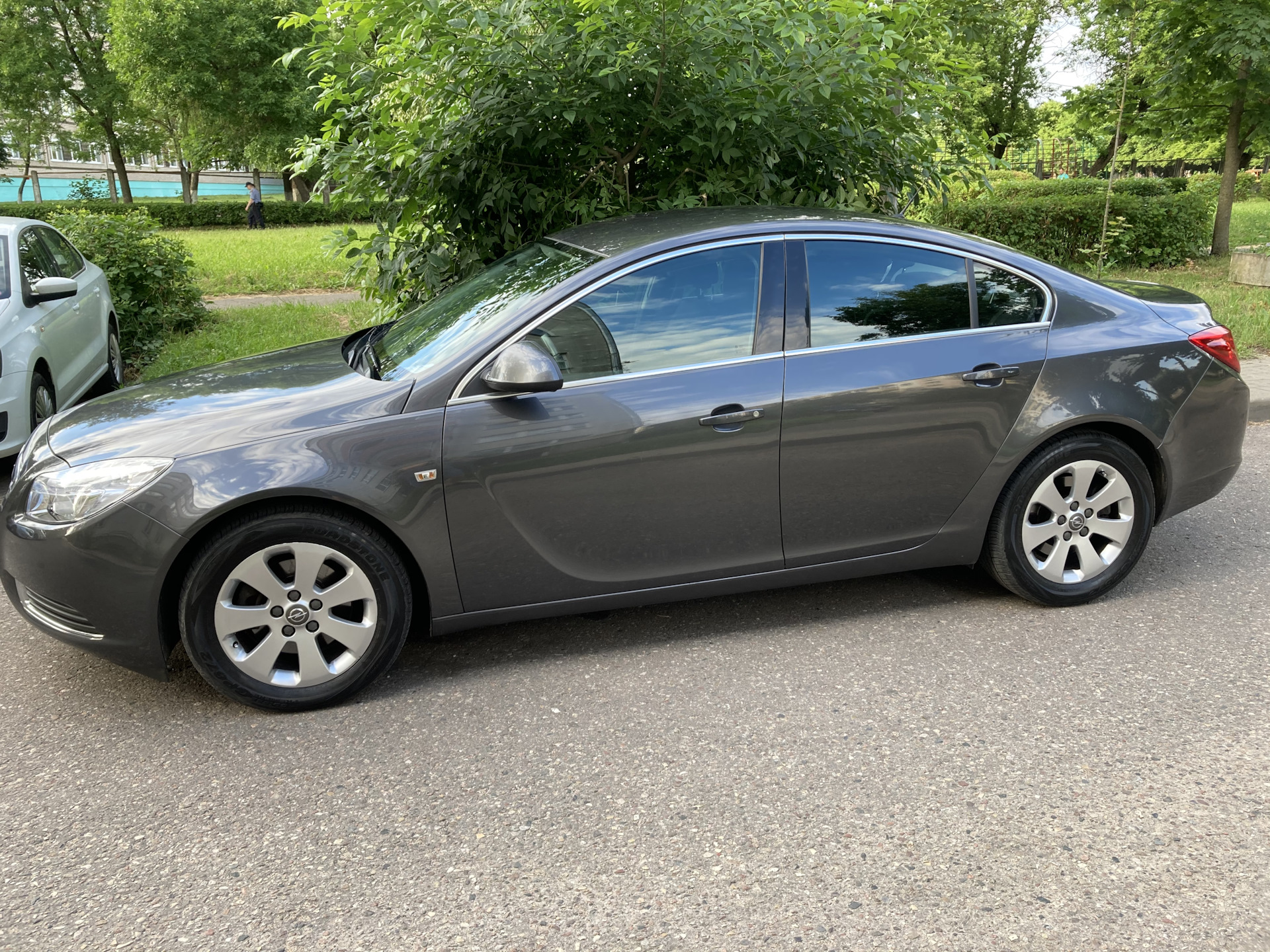 Не попали в цвет((( — Opel Insignia (1G), 2 л, 2011 года | кузовной ремонт  | DRIVE2