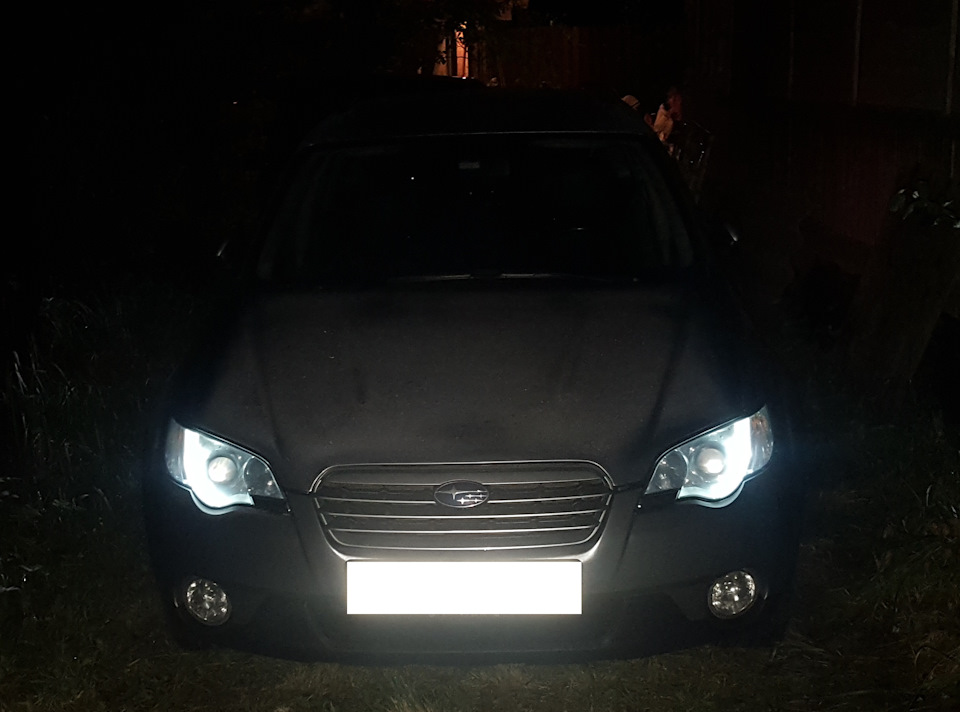 Габариты — Subaru Legacy Outback (BE, BH), 2,5 л, 2008 года ...