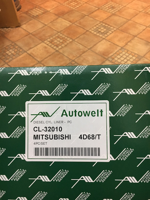 CL32010 CL-32000 ГИЛЬЗА MITSUBISHI 4D65/65T AUTOWELT | Запчасти на DRIVE2