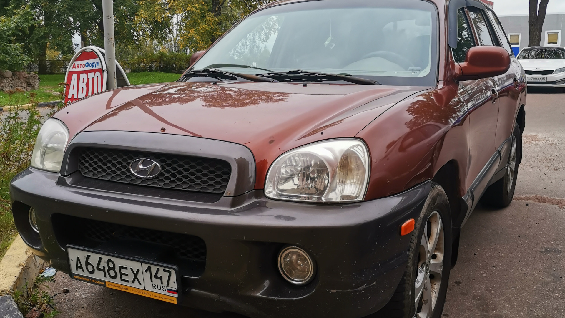 Hyundai Santa Fe (1G) 2.7 бензиновый 2001 | Санта Клаус 2.7 v6 на DRIVE2