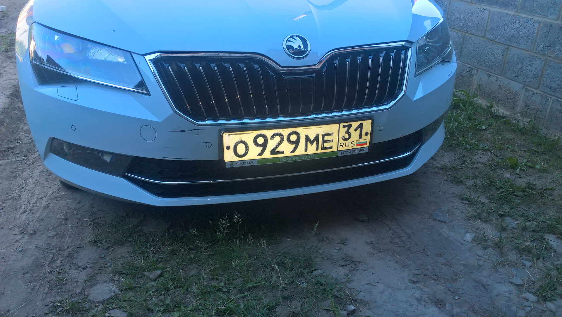 Мелкая неприятность… — Skoda Superb Mk3, 1,4 л, 2017 года | ДТП | DRIVE2