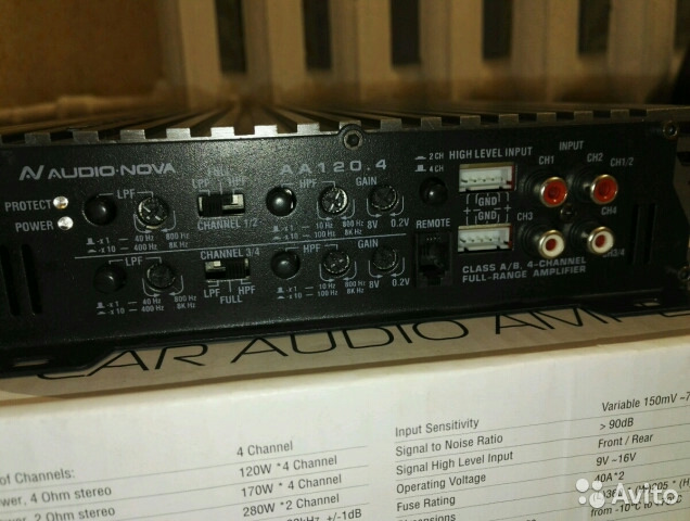 4.120. Audio Nova AA120.4. Audio Nova AA 120.4 v3. Audio Nova AA 120.4 характеристики. Усилитель Audio Nova 4.120.