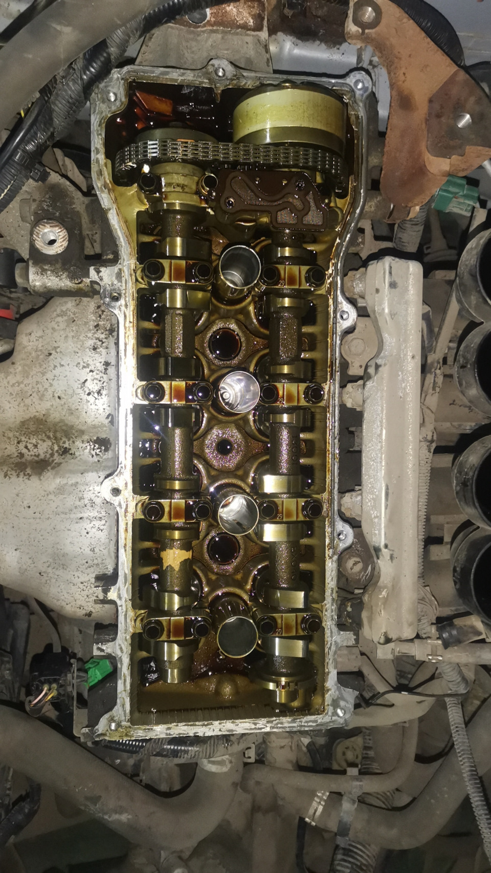 Свечи в масле — Nissan Note (1G), 1,4 л, 2008 года | плановое ТО | DRIVE2