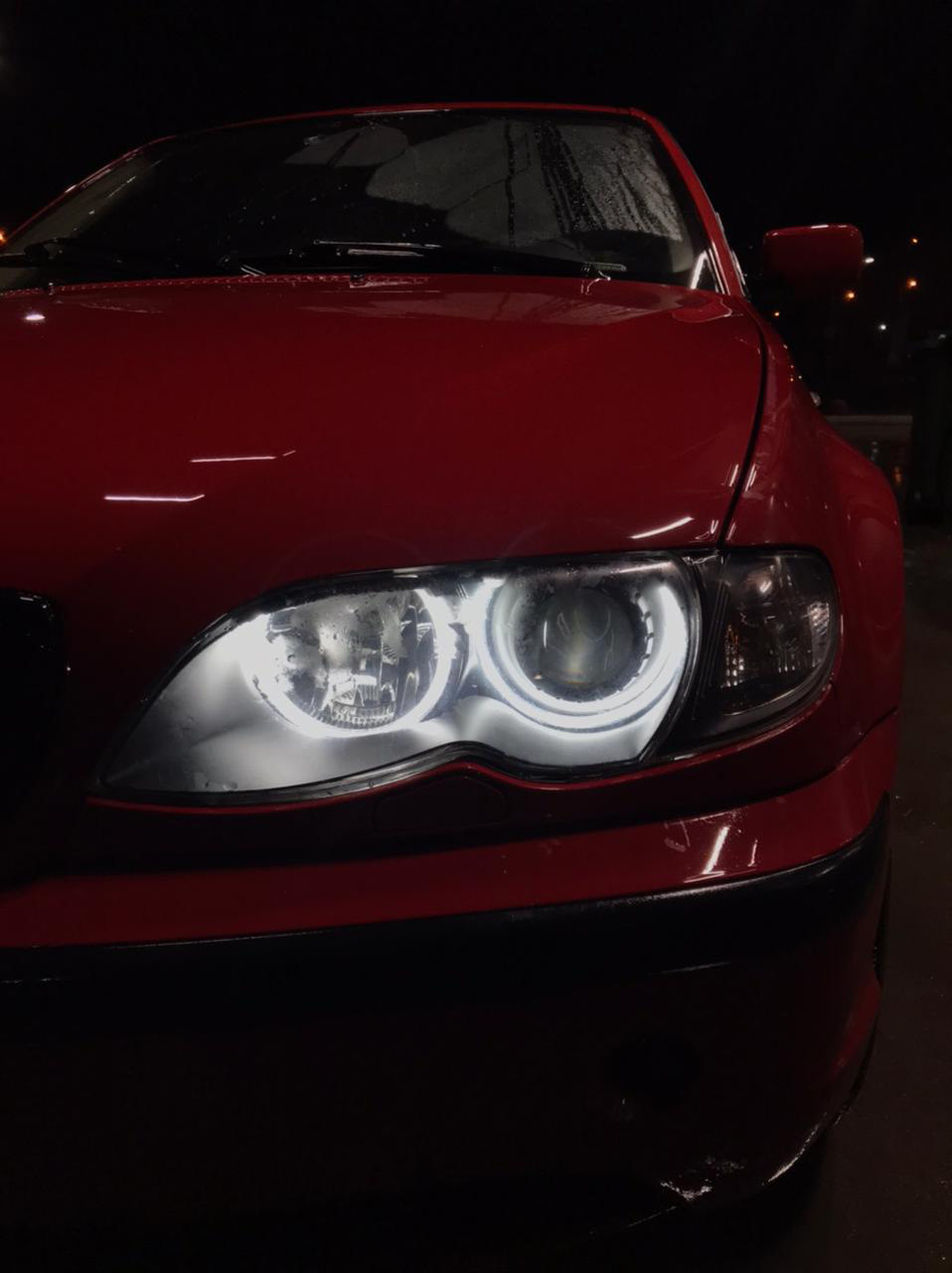 32. Долгожданные 👼 ангельские глазки! — BMW 3 series (E46), 2,2 л, 2002 ...