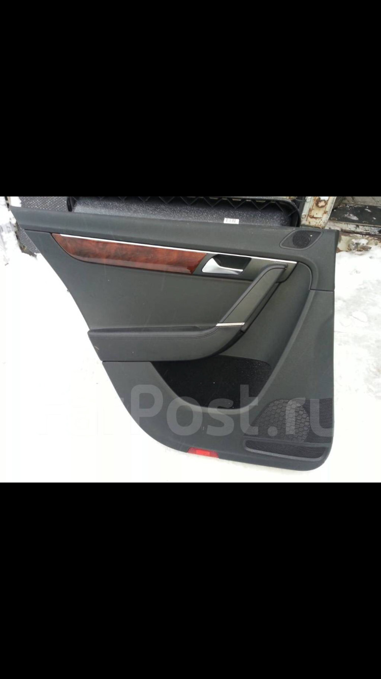 Дверные Карты В7 в В6 — Volkswagen Passat B6, 1,8 л, 2010 года | своими ...