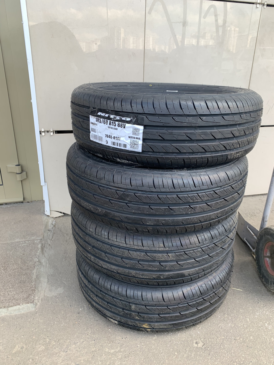 NITTO 860. Отличная бюджетная резина — Audi A1 Sportback, 1,4 л, 2015 ...