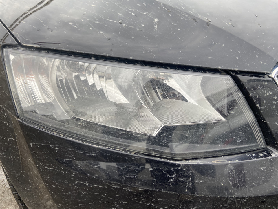 Bi-led в рефлекторные фары — Skoda Octavia A7 Mk3, 1,4 л, 2013 года ...
