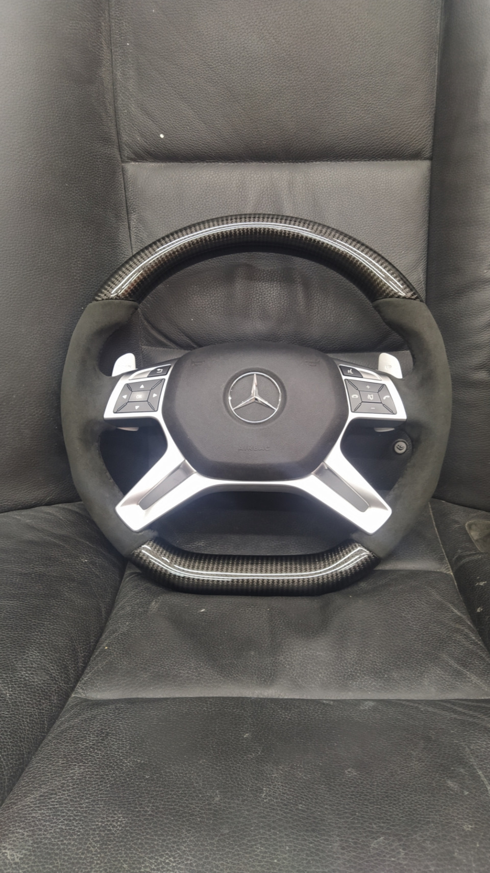 Custom руль на Gelenwagen g63 — DRIVE2