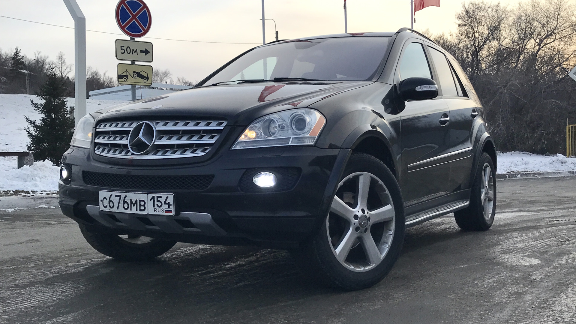 Mercedes-Benz M-Class (W164) 3.5 бензиновый 2005 | Бандитник на DRIVE2