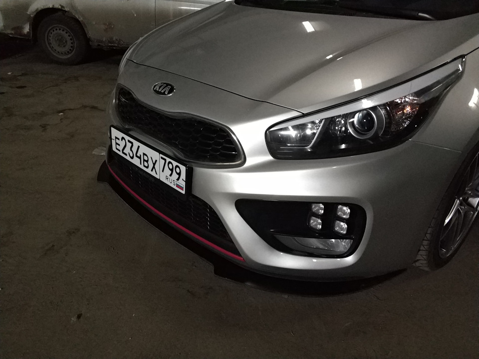 Kia Ceed gt line бампер