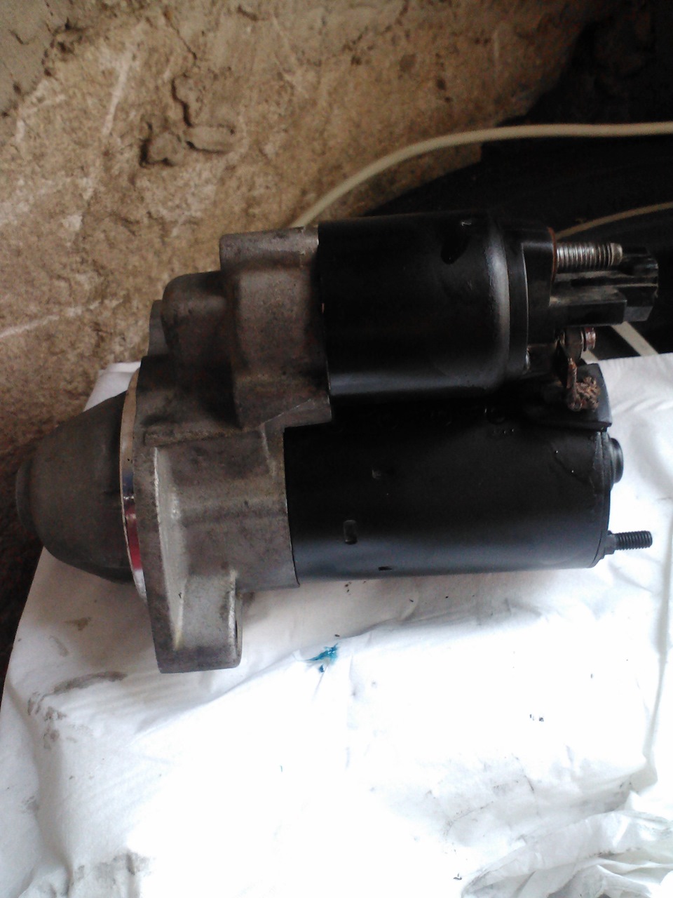 Профилактика стартера — Skoda Superb Mk1, 1,8 л., 2007 года ...