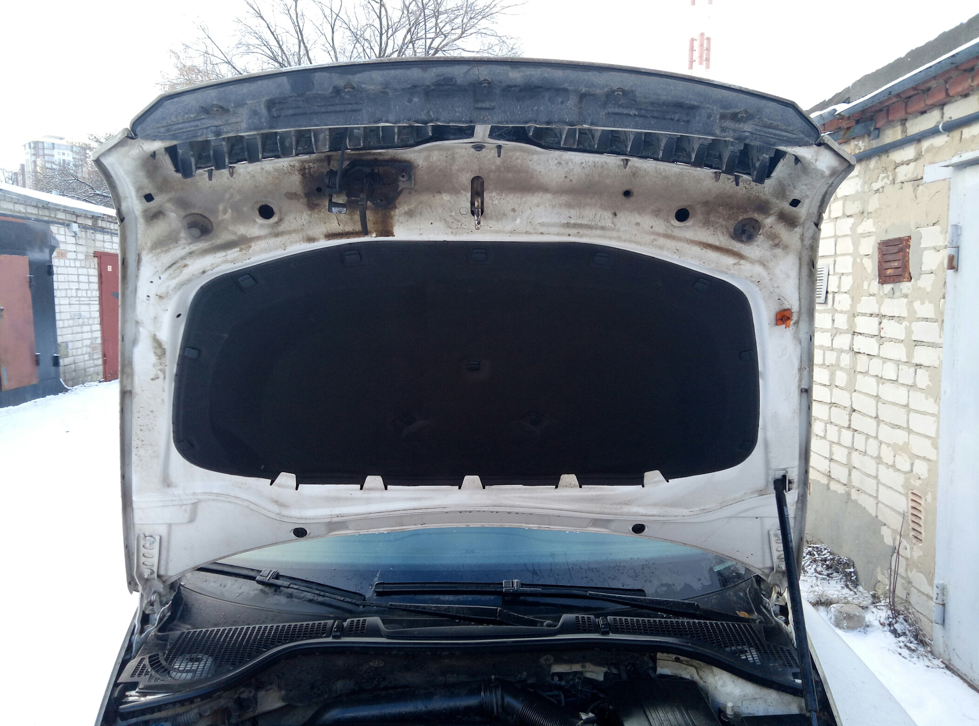 Обшивка капота — Skoda Octavia A5 Mk2, 1,8 л, 2012 года | аксессуары ...