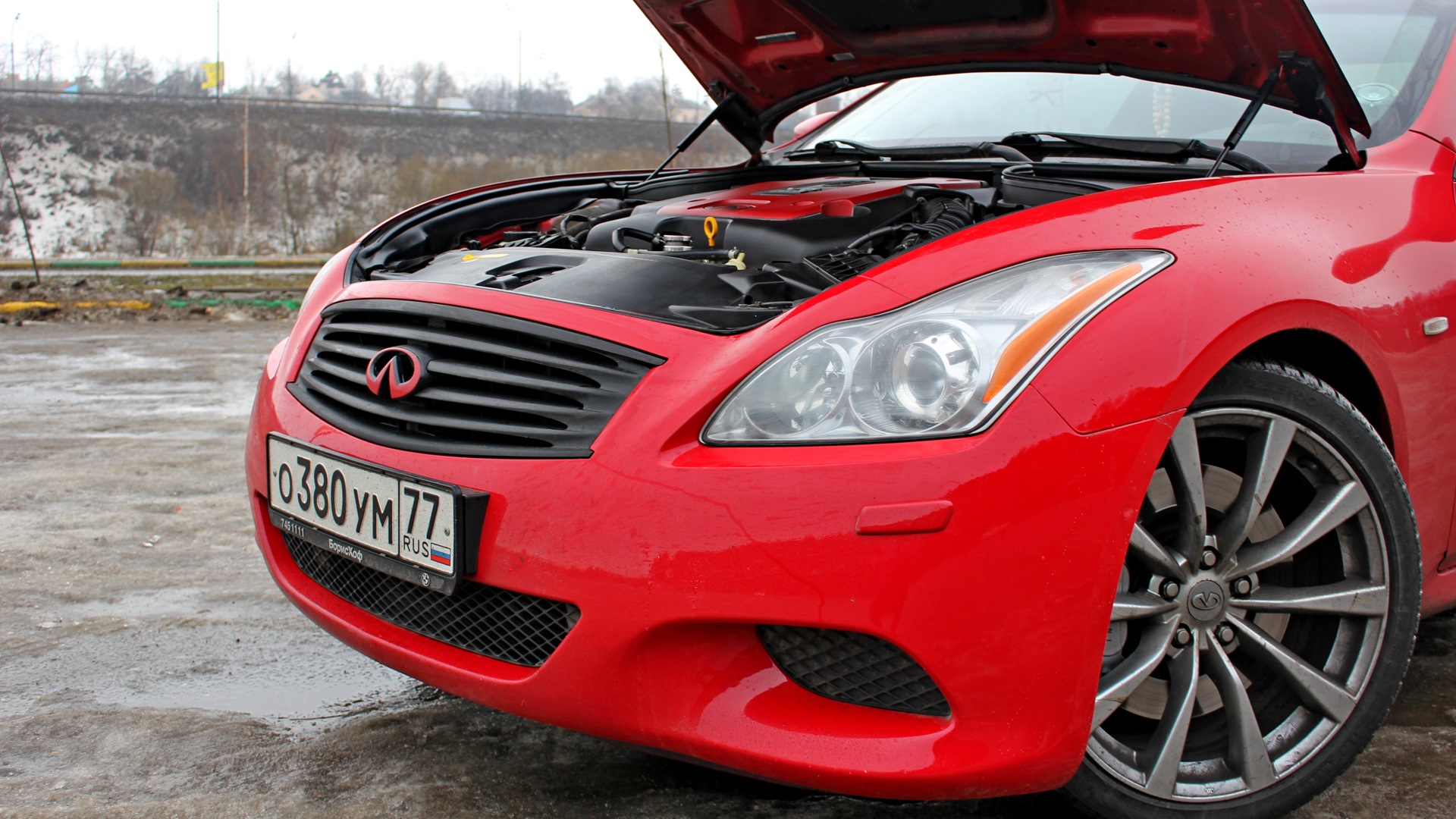 Infiniti G37 Coupe 3.7 бензиновый 2009 | Red&Hot на DRIVE2