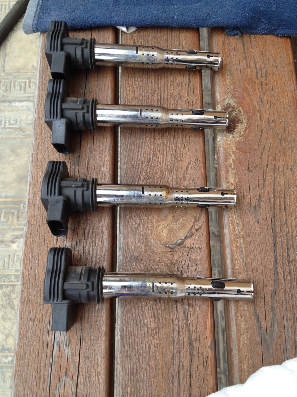 Техобслуживание машины. — Volkswagen Passat B7, 1,8 л, 2013 года ...