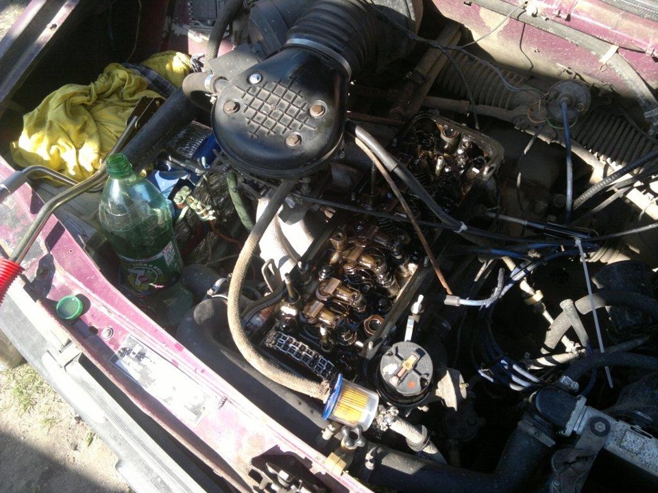 замена маслосъёмных колпачков — Москвич Святогор, 1,6 л, 1998 года ...