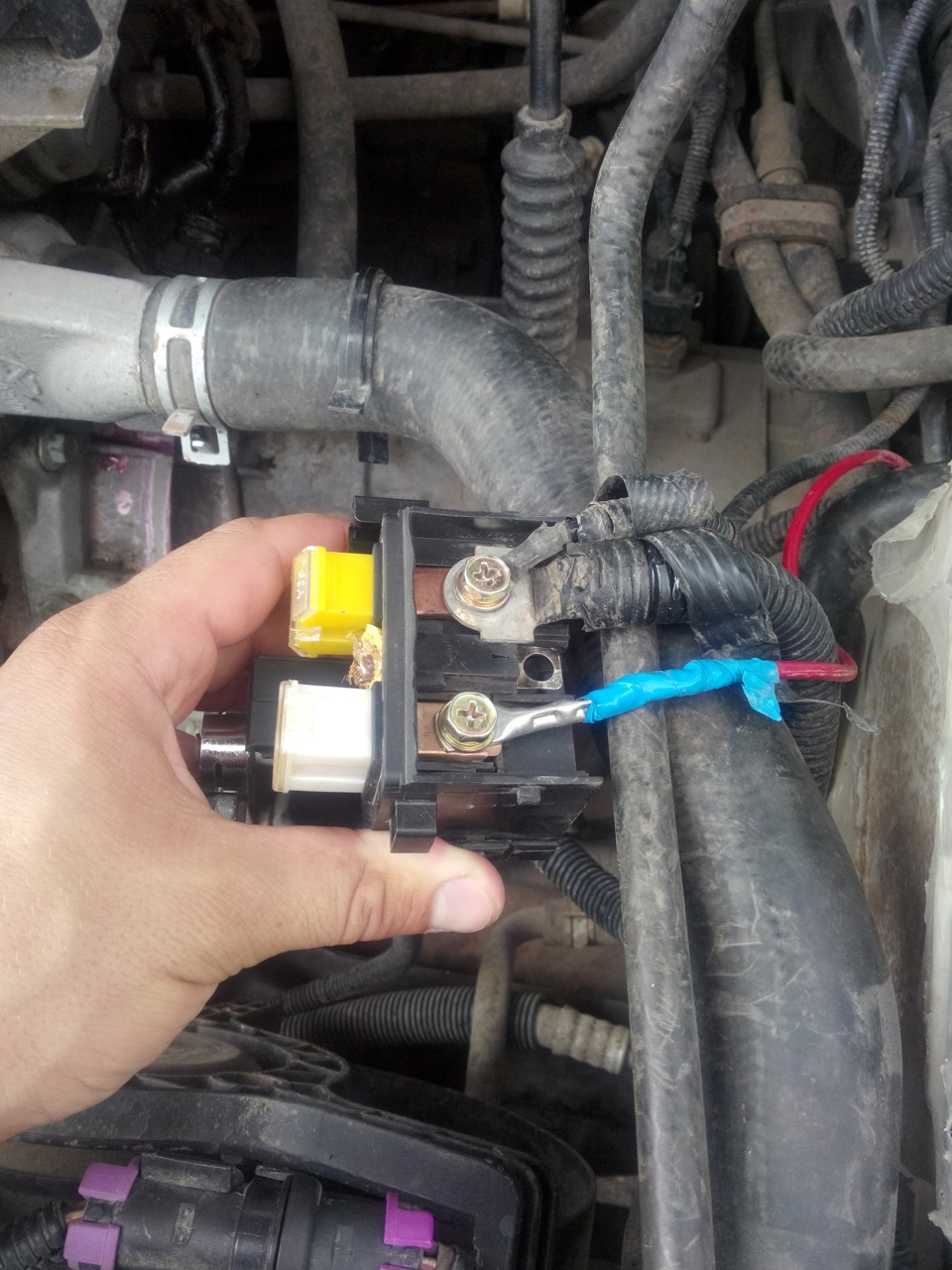 Свечи, предохранители, габариты… — Chery Amulet, 1,6 л, 2007 года ...