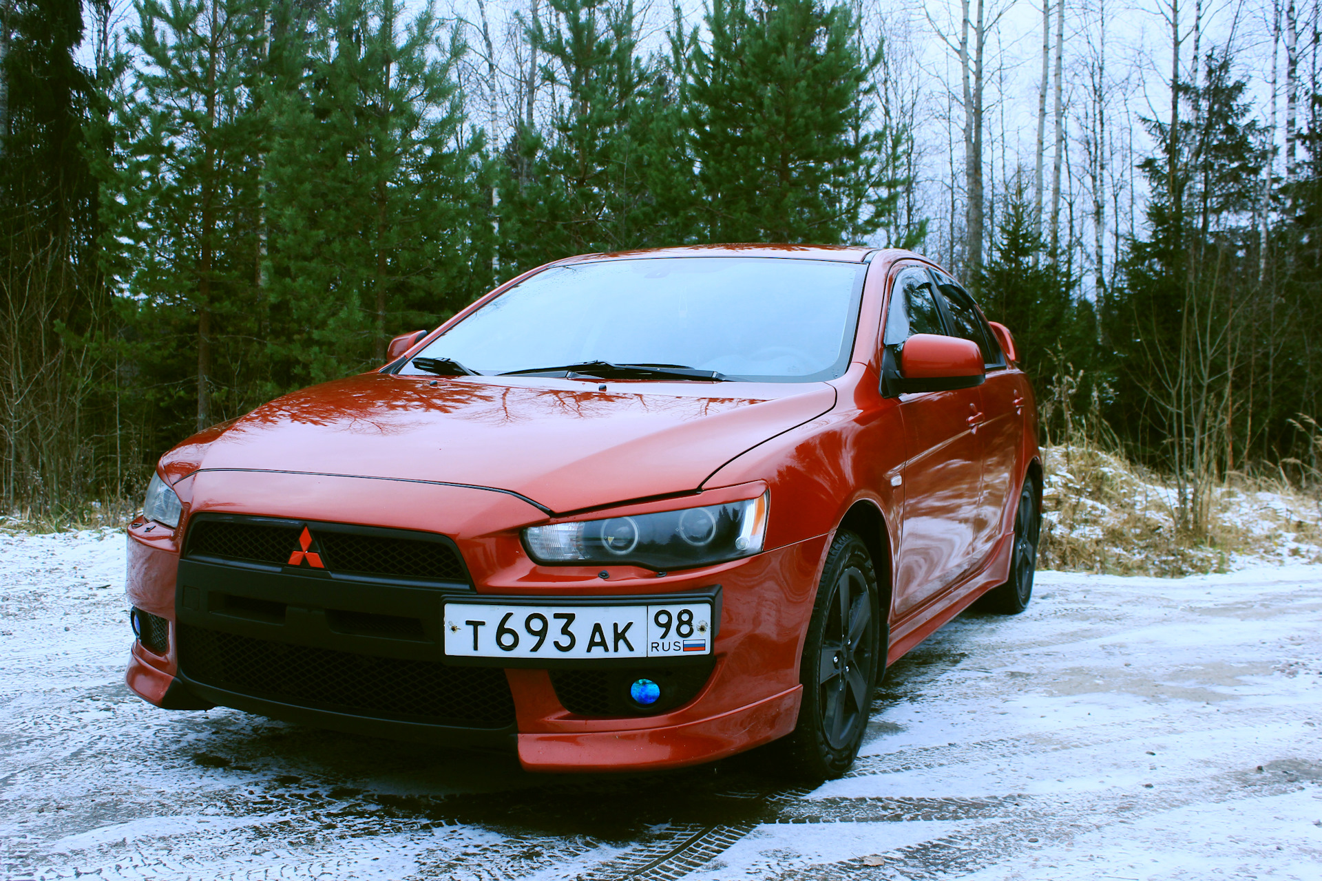 Mitsubishi Lancer 10 Р·РёРјРѕР№