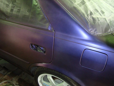 First looks at painting  - Toyota Mark II 25 L 1997