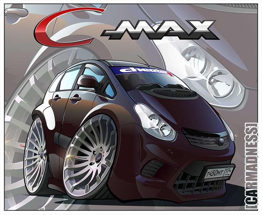 Форд С-мах — Сообщество «Кабинет Рисования DRIVE2» на DRIVE2
