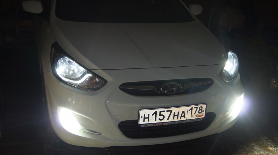 Би-ксенон установлен (будем сравнивать плюсы и минусы) — Hyundai ...