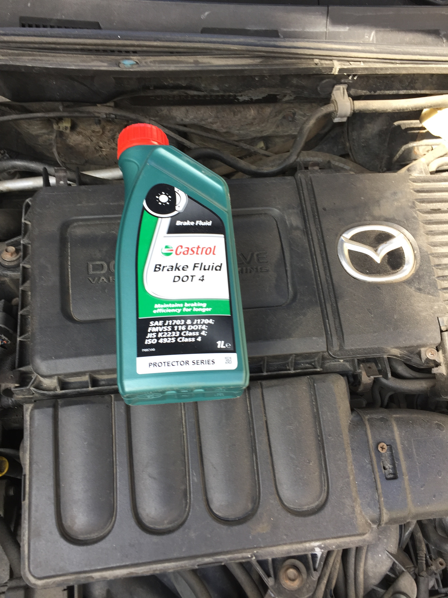 замена рабочего цилиндра сцепления — Mazda 3 (1G) BK, 1,6 л, 2005 года ...