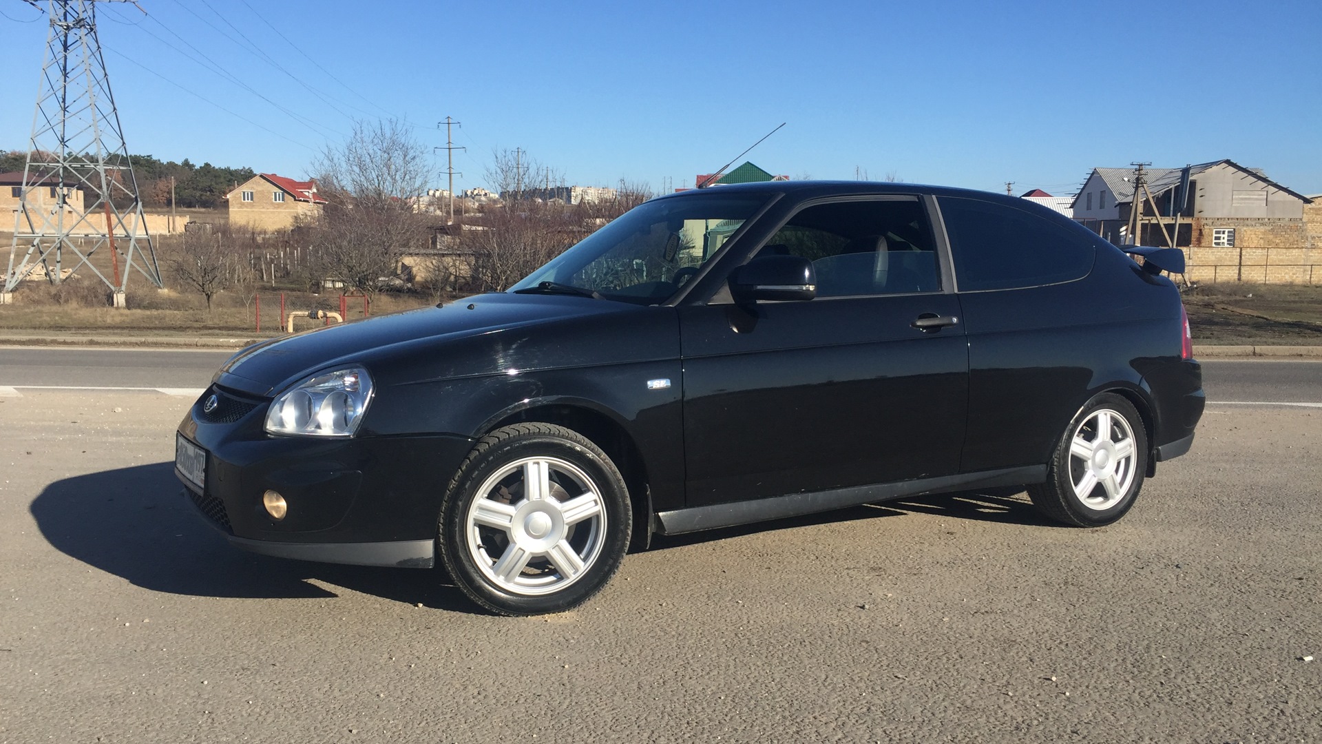 Lada Priora Coupe Sport черная