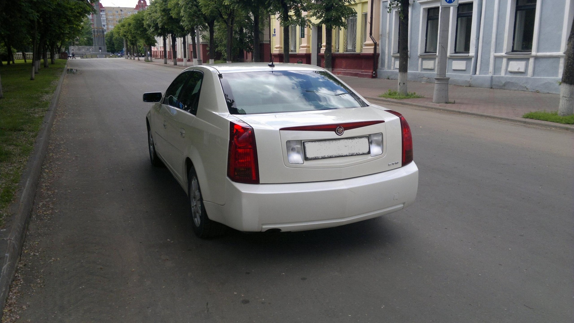 Cadillac CTS (1G) 2.8 бензиновый 2006 | белая жемчужина на DRIVE2