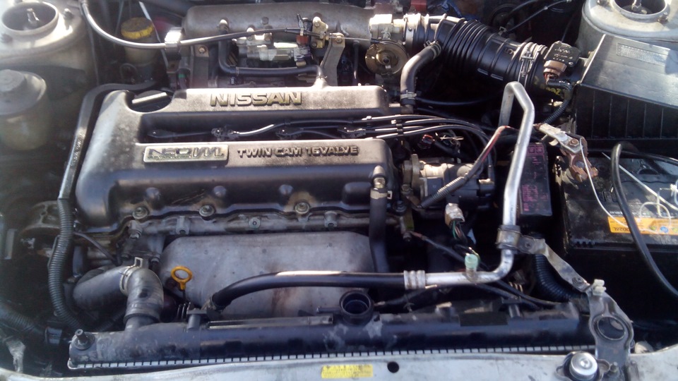 Радиатор — Nissan Bluebird (U14), 2 л, 1998 года | поломка | DRIVE2