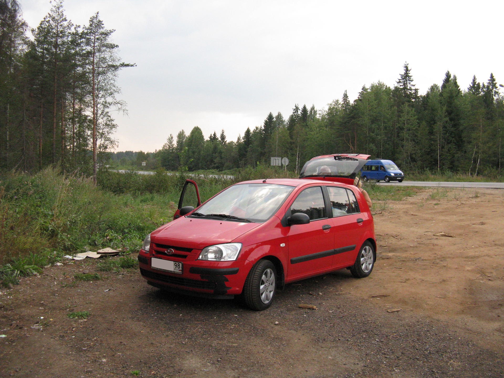 Поездка летом(август 2010) в Туапсе. — Hyundai Getz, 1,3 л, 2004 года |  путешествие | DRIVE2