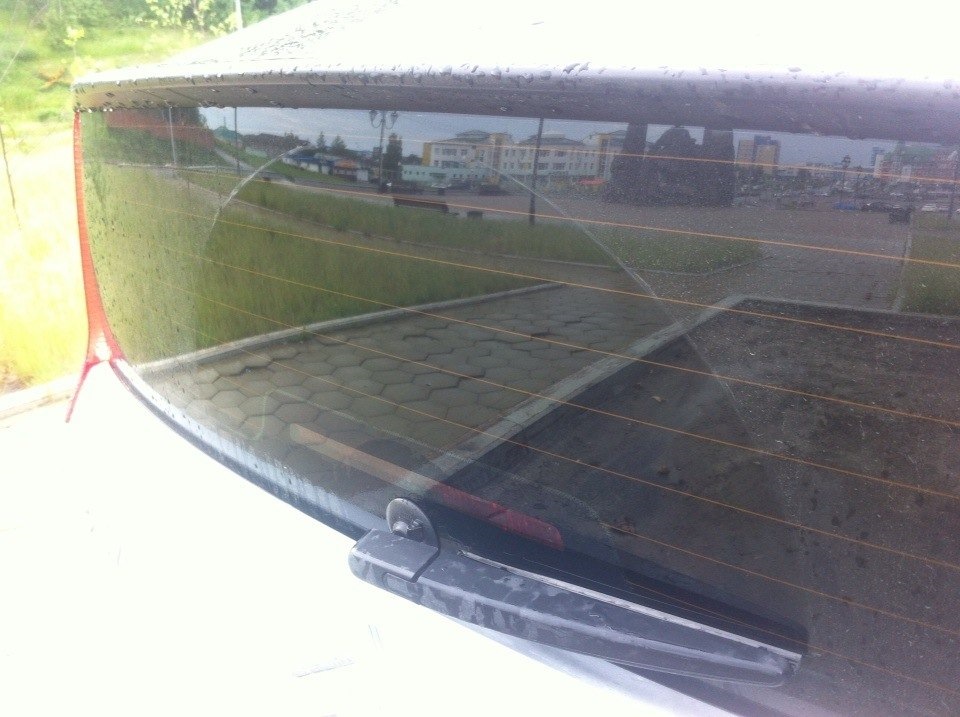 Мини-ремонт #1 — замена резинки заднего дворника — Citroen C4 (1G), 1,6 ...