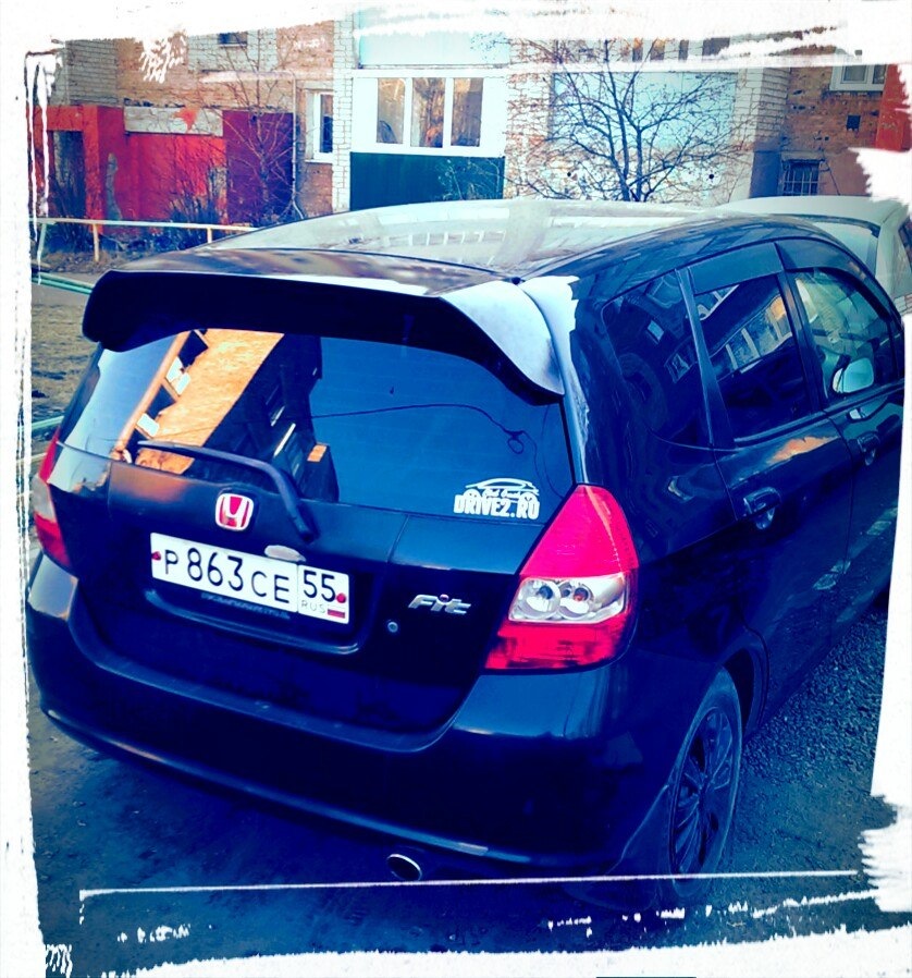 СПОЙЛЕР MUGEN на HONDA FIT / JAZZ 07-13 год