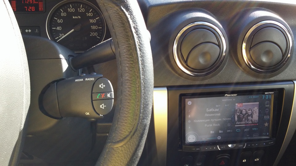 Установка подрулевого джойстика! — Nissan Almera V (G11/15), 1,6 л ...