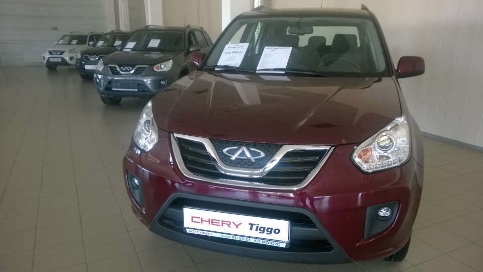 Фото в бортжурнале Chery Tiggo 1