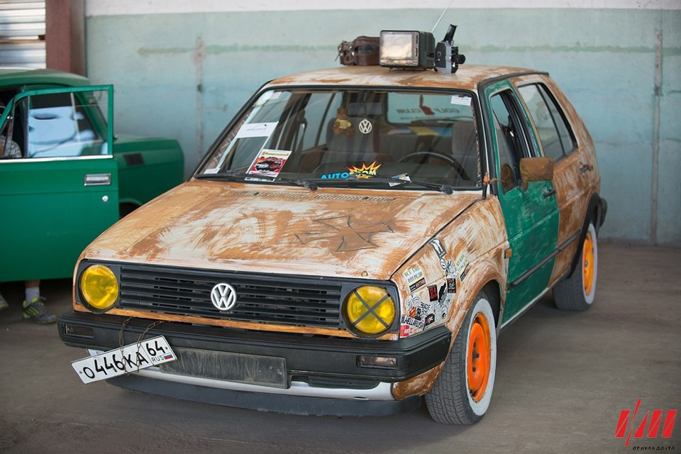 VW Golf MK 2 корч