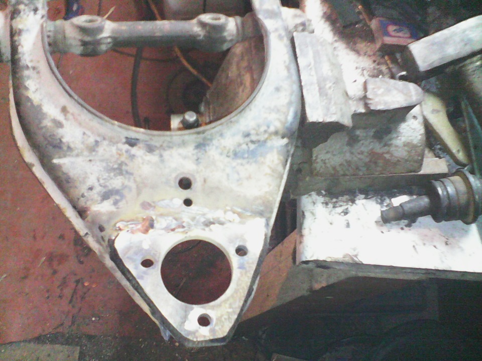 переделка передней подвески — Mitsubishi Delica Star Wagon, 1,3 л, 1981 ...