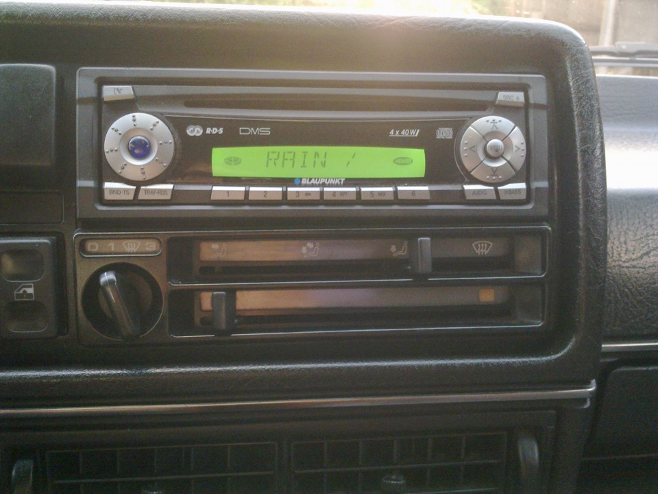 Временное решение — Volkswagen Jetta II, 1,6 л, 1991 года | автозвук ...