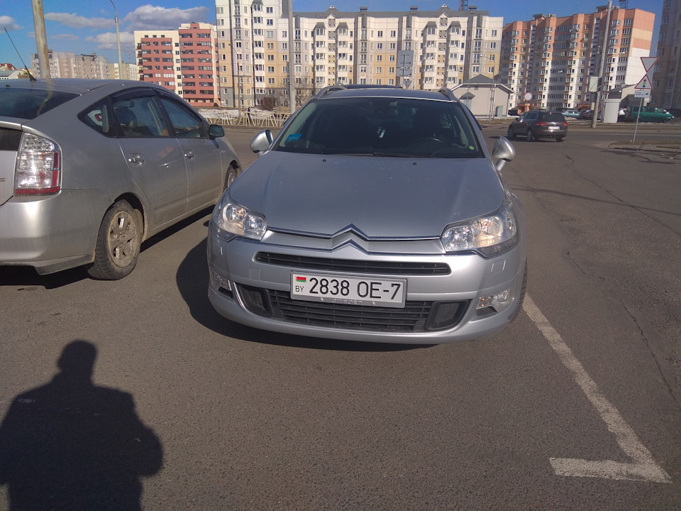старые лампы — Citroen C5 (2G)