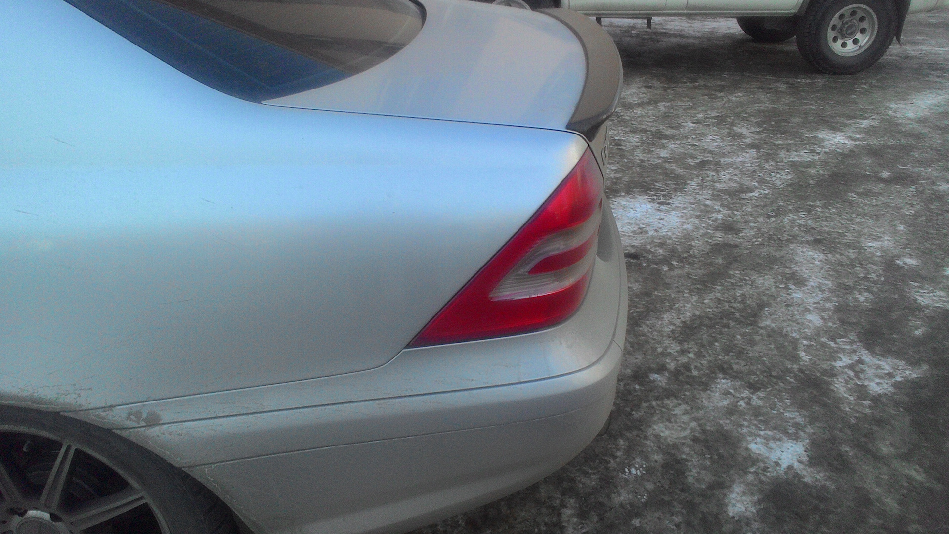 спойлер — Mercedes-Benz C-class (W203), 1,8 л, 2003 года | стайлинг ...