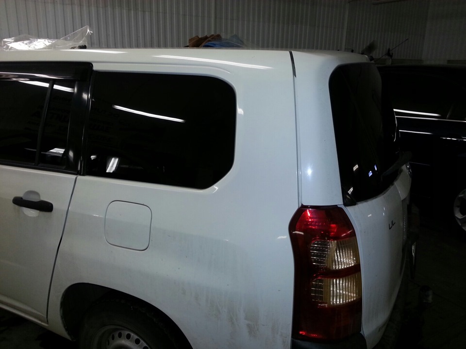 Тонировка — Toyota Succeed, 1,5 л, 2003 года | стайлинг | DRIVE2