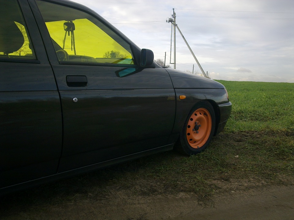 Фото "желтая тонировка" — Lada 21121, 1,6 л, 2005 года | фотография ...