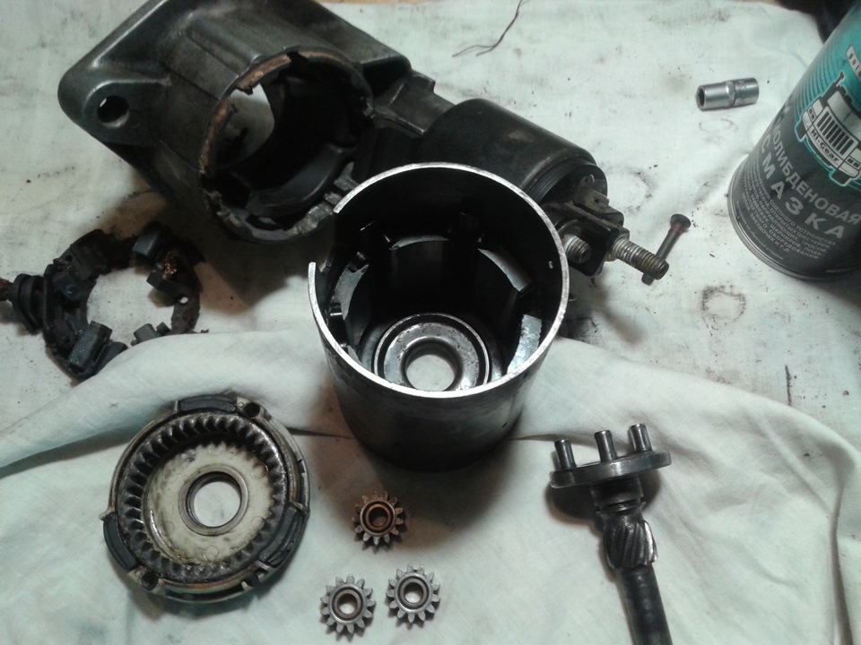 решил поменять бендикс на стартере… — Audi A4 (B5), 1,6 л, 1996 года ...