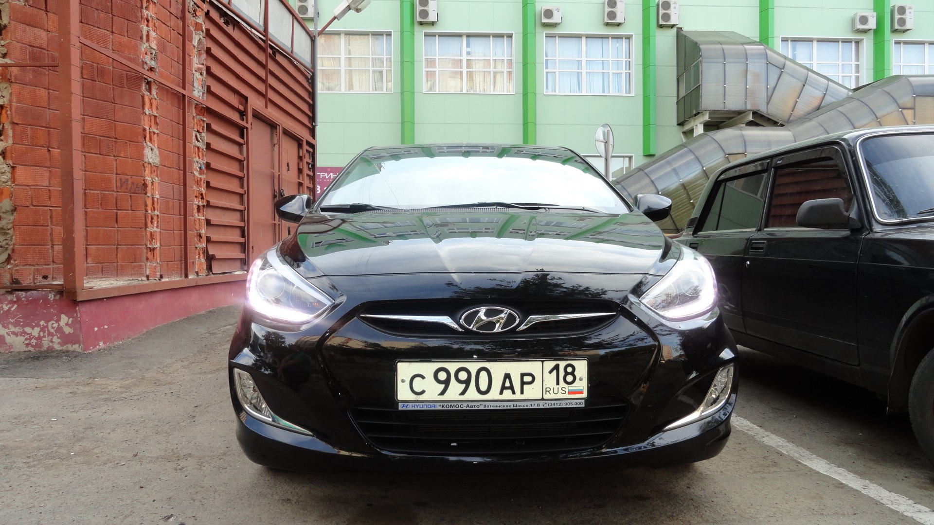 Hyundai Solaris Hatchback 1.6 бензиновый 2013 | (=Солюня=) на DRIVE2