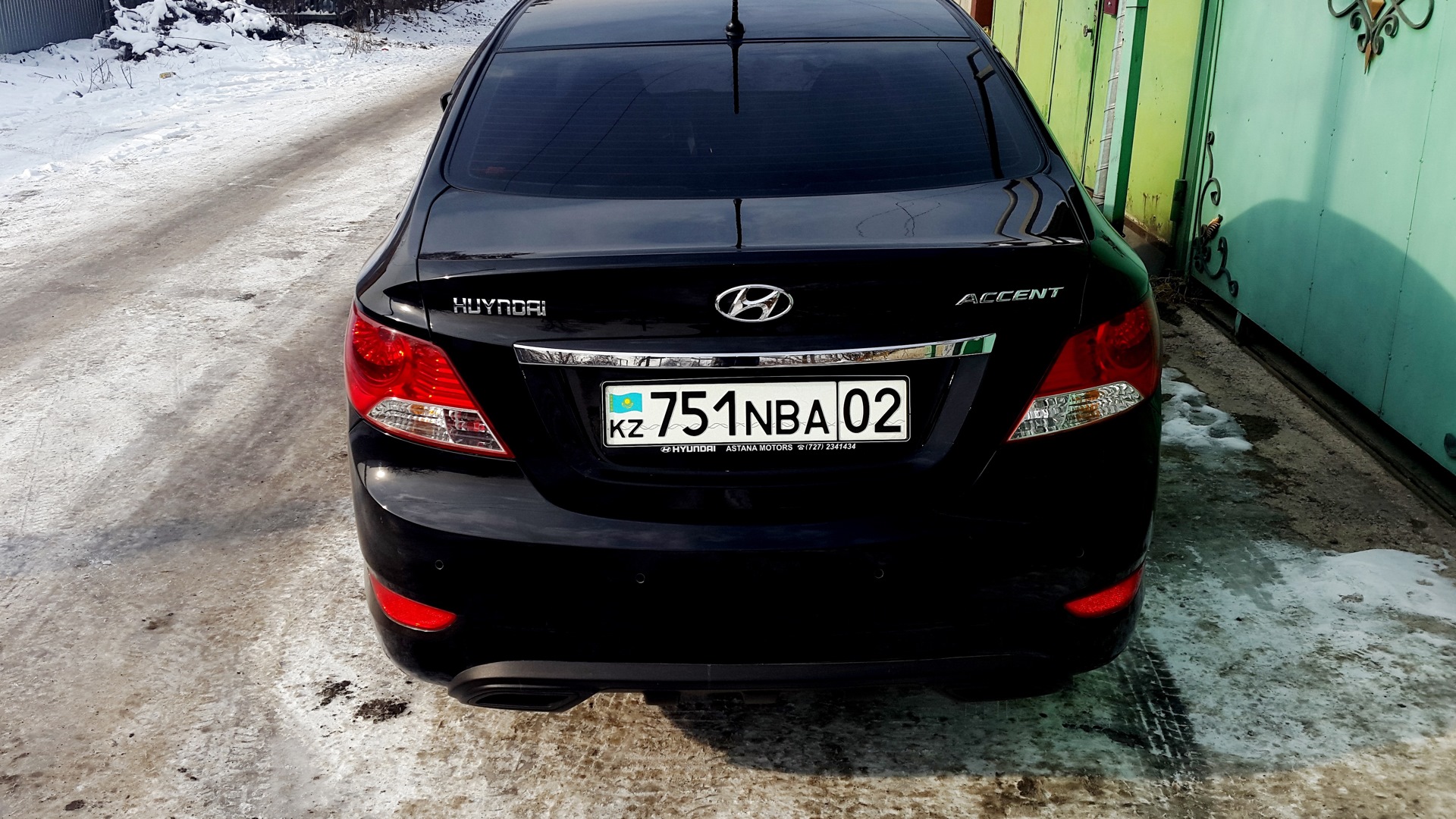 Hyundai Accent (4G) 1.6 бензиновый 2012 | 50^Cent ECOnomisT) на DRIVE2