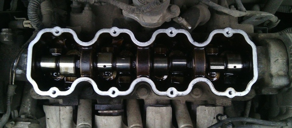 Прокладка клапанной крышки — Chevrolet Lanos, 1,5 л, 2008 года ...