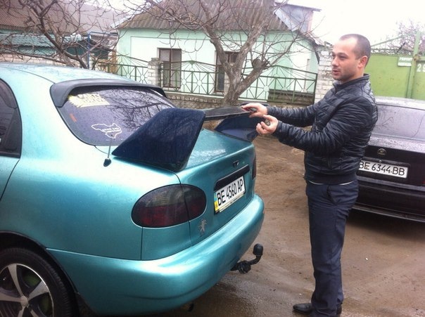 Продам спойлер — Daewoo Lanos, 1,5 л, 1998 года | другое | DRIVE2