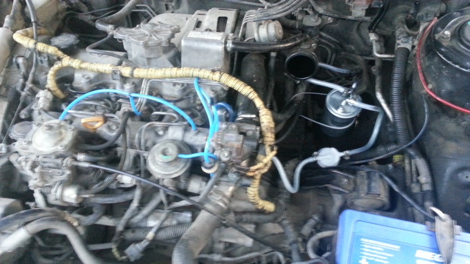 Замена топливных шлангов и установка дополнительных фильтров — Toyota ...